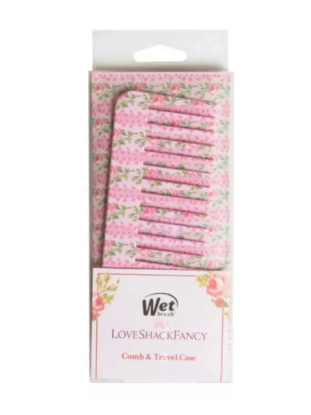LoveShackFancy x Target WetBrush Blooming Heirloom Comb with Case - NWT